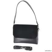 
                             Сумка українського бренду ТМ  "Lucherino" стане хорошим придбанням не на один рік.  Невелика жіноча сумочка виготовлена з високоякісного шкірзамінника та якісної надійної фурнітури в кольорі - нікель. Одне відділення з однією кишенею на застібці.