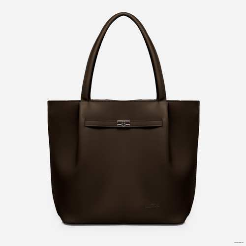 Елегантна сумка в стилі "Tote Bag" від українського бренду  "LucheRino"  виготовлена з високоякісного шкірзамінника та фурнітури в кольорі  - нікель.