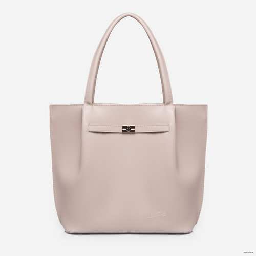 Елегантна сумка в стилі "Tote Bag" від українського бренду  "LucheRino"  виготовлена з високоякісного шкірзамінника та фурнітури в кольорі  - нікель.