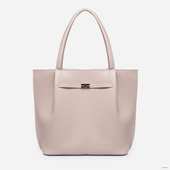 
                             Елегантна сумка в стилі "Tote Bag" від українського бренду  "LucheRino"  виготовлена з високоякісного шкірзамінника та фурнітури в кольорі  - нікель.