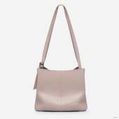 
                             Елегантна сумка від українського бренду  "LucheRino"  виготовлена з високоякісного шкірзамінника та фурнітури в кольорі  - нікель.