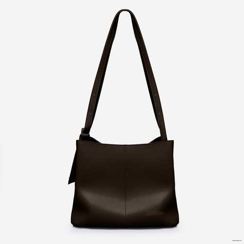 Елегантна сумка від українського бренду  "LucheRino"  виготовлена з високоякісного шкірзамінника та фурнітури в кольорі  - нікель.