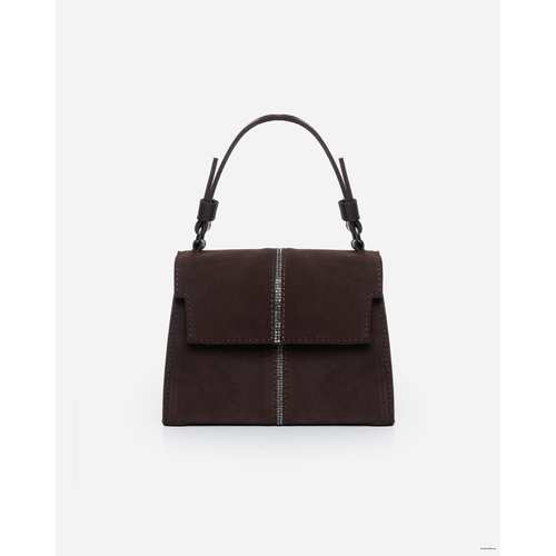 Сумка українського бренду ТМ  "Lucherino" стане хорошим придбанням не на один рік.  Невелика жіноча сумочка виготовлена з високоякісного шкірзамінника та якісної надійної фурнітури в кольорі - нікель. Одне відділення з однією кишенею на застібці.